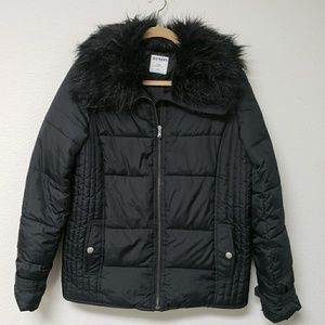 old navy winter jacket faux fur
